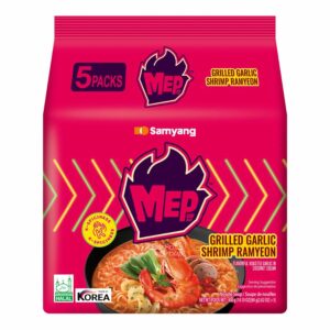 Samyang Grilled Garlic Shrimp Ramen 80g
