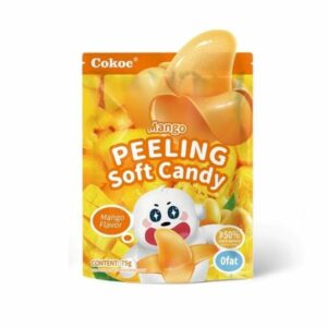Cokoc Mango Flavored Peeled Gummy Candy 75g