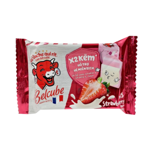 The Laughing Cow Strawberry Belcube Cheese 78g