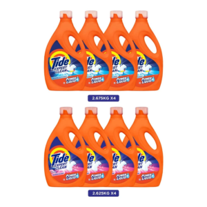 Tide Floral Meadow Liquid Laundry Detergent 0.86kg x 12 Cans
